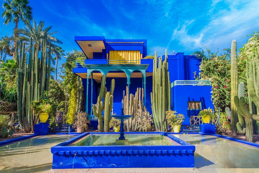 jardin majorelle marrakech